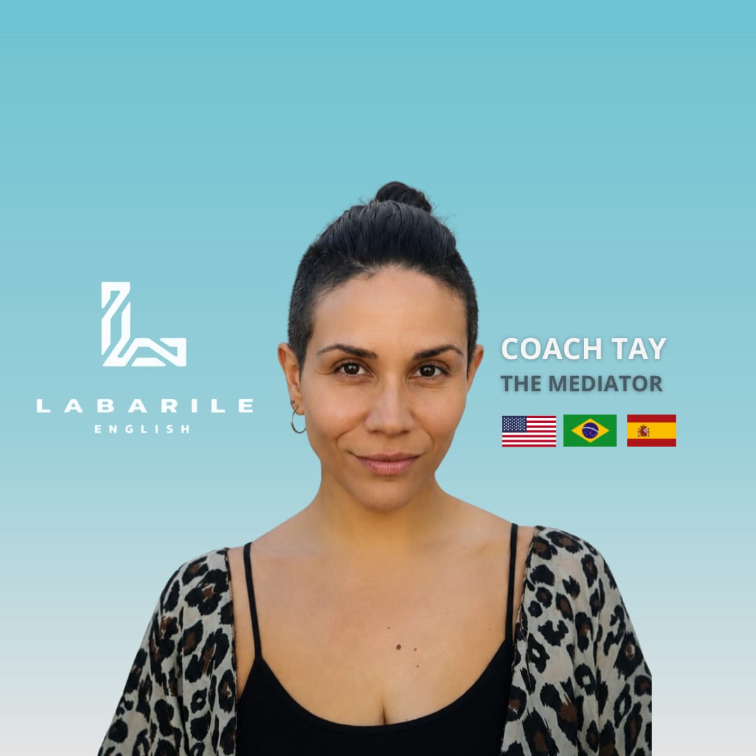 Portrait de Coach Tay, Language coach — La Médiatrice chez Labarile English
