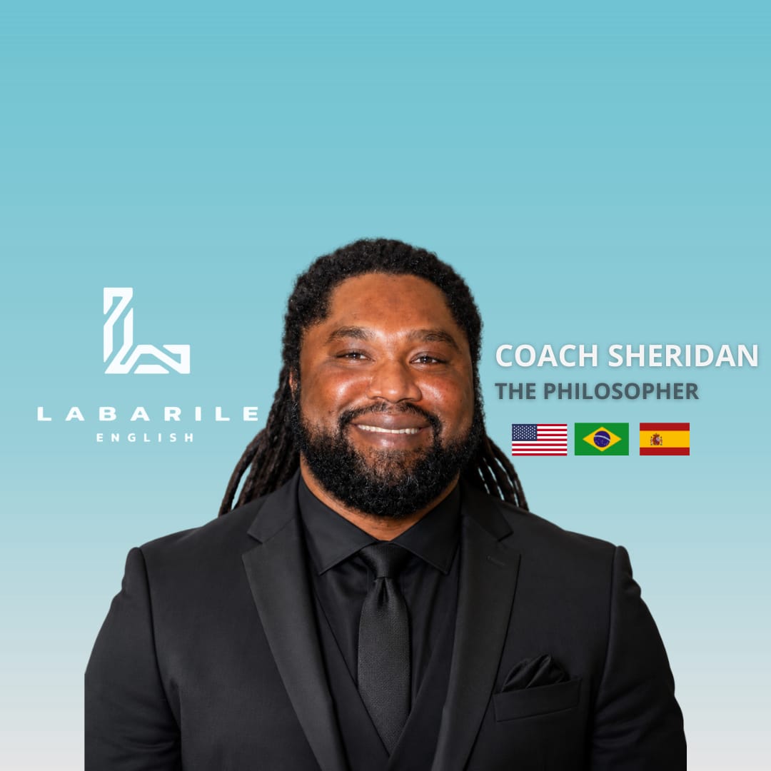 Portrait de Coach Sheridan, Language coach — Le Philosophe chez Labarile English
