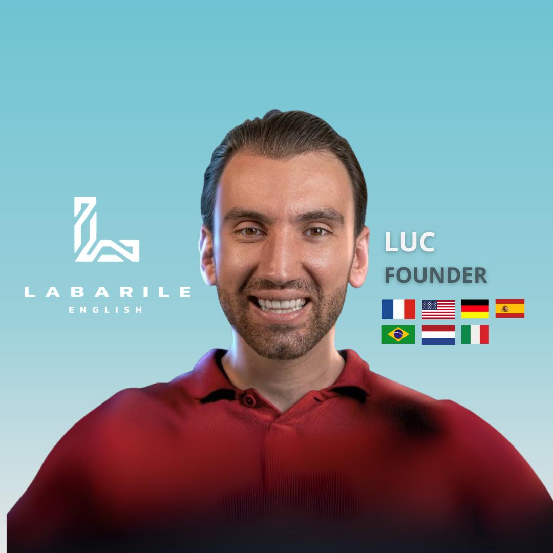 Luc Labarile, fondateur de Labarile English, hyperpolyglotte