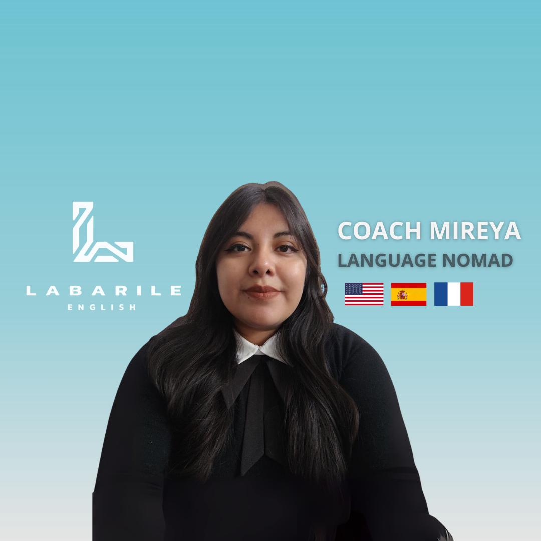 Portrait de Coach Mireya, Language coach — Nomade des langues chez Labarile English
