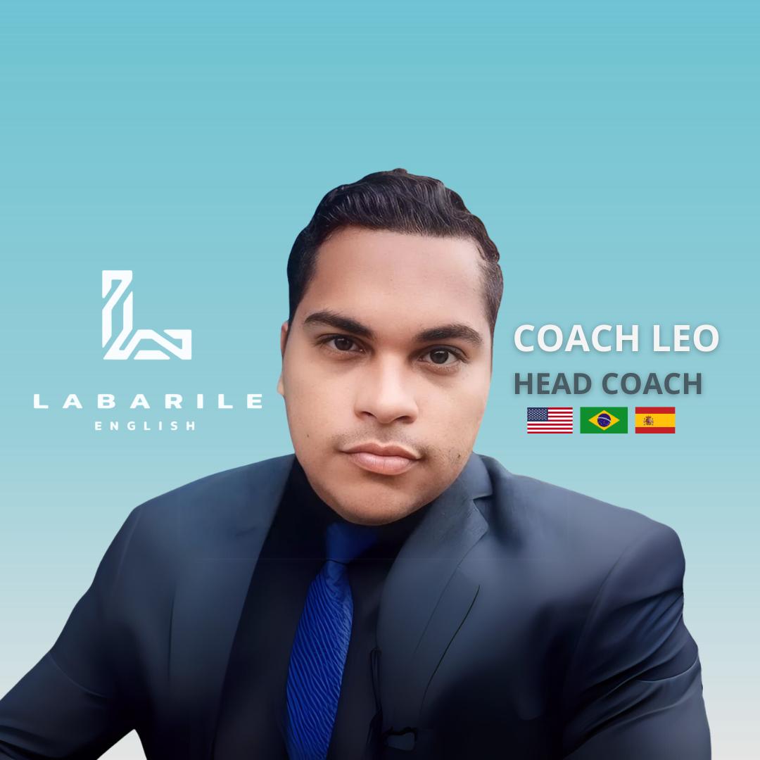Portrait de Coach Leo, Head coach chez Labarile English