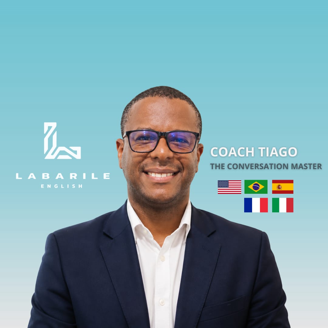 Portrait de Coach Tiago, Language coach — Le Maître de la conversation chez Labarile English