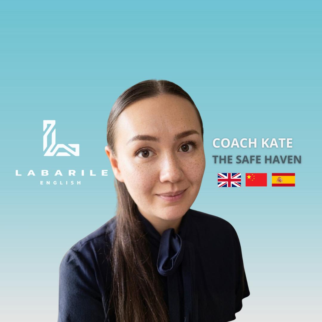 Portrait de Coach Kate, Language coach — Le Refuge chez Labarile English