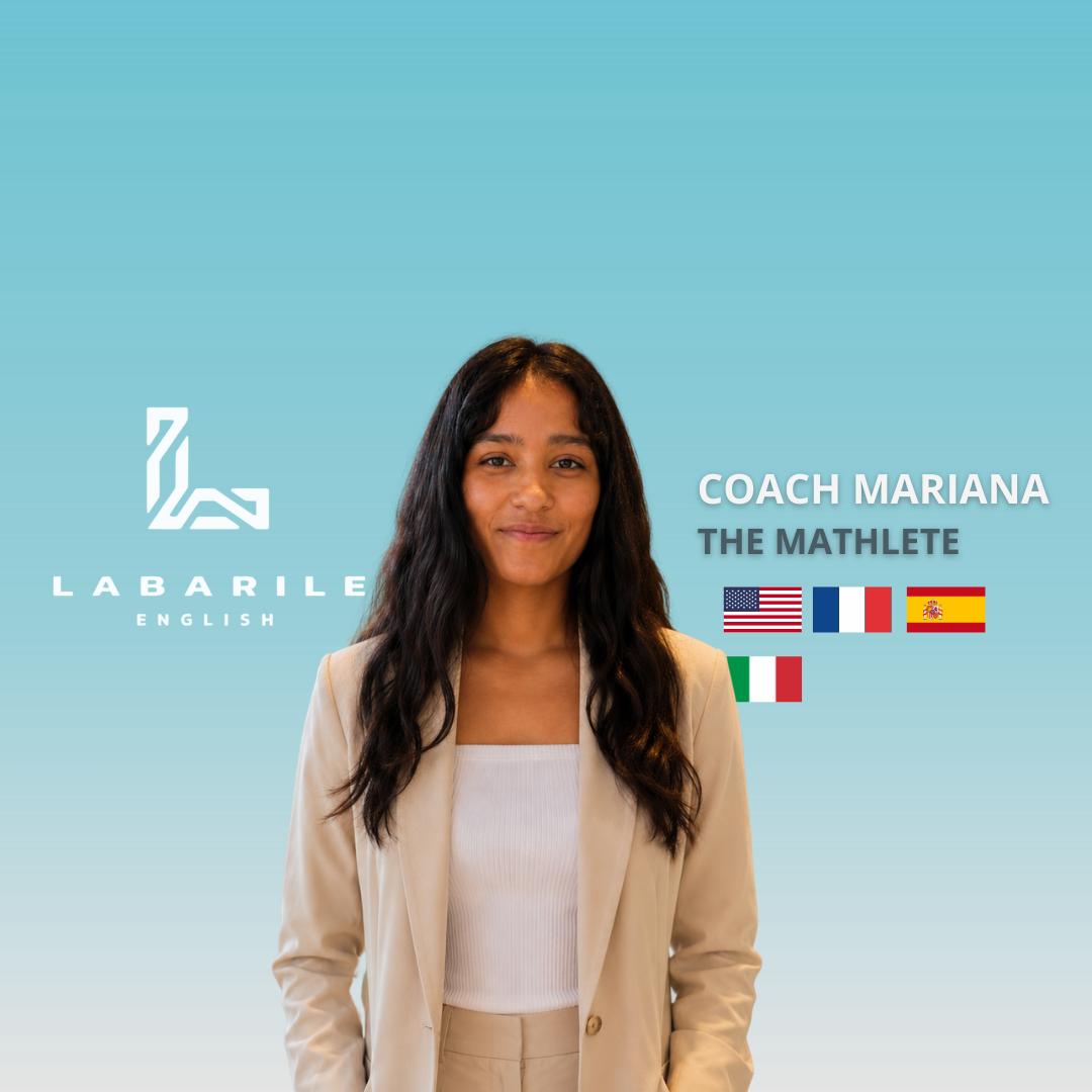 Portrait de Coach Mariana, Language coach — La Matheuse chez Labarile English